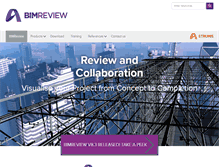 Tablet Screenshot of bim-review.com